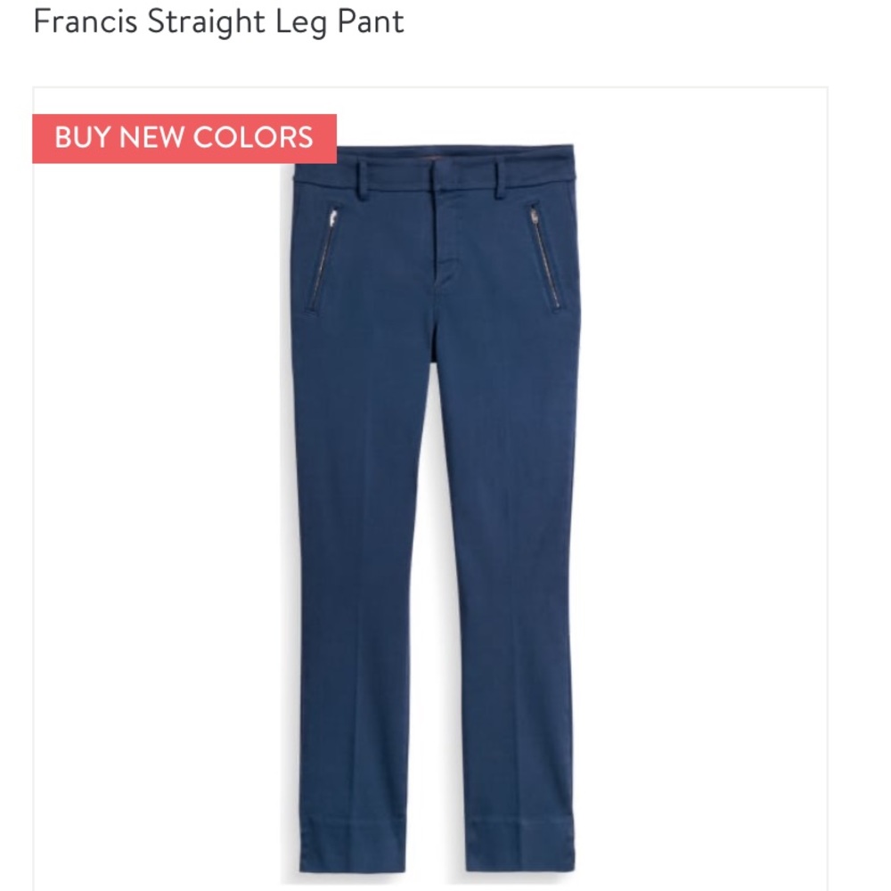 Level 99- Francis Straight Leg Pant - Size 6